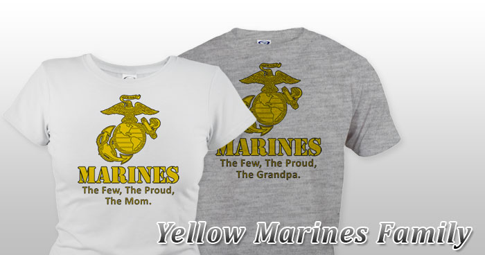 marines family day shirts