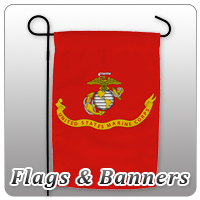Marine Corps Flags, Marine Garden Flags, Blue Star Banners
