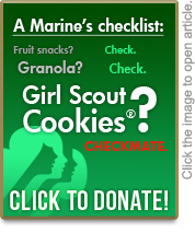 Donation, Girl Scout Cookie Campaign, Care Package Project