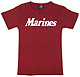 _T-Shirt: Marines (Ladies Cap Sleeve, Red)