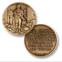 Coin, I Will Fear No Evil - Psalm 23