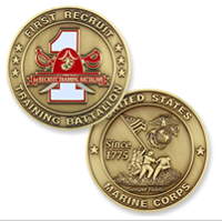Coin, MCRD, 1st Battalion