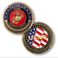 Coin, Veteran - U.S. Marines
