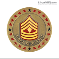Coin, Rank: 1st Sergeant