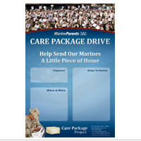 Poster: Care Package Project Drive