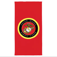 Beach Towel: Marine Corps