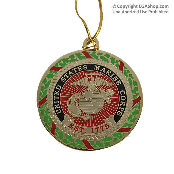 Ornament USMC Holiday