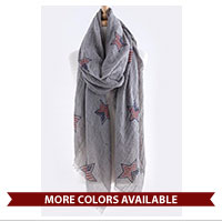 Scarf: Patriotic Stars