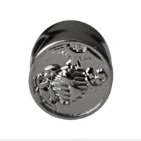 Charm Bead: Eagle Globe and Anchor (Pandora-Style)