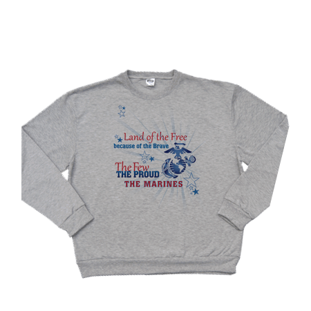 land of the free sweatshirt