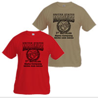 _T-Shirt (Unisex): Custom 1st Recruit Btn