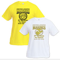 _T-Shirt (Unisex): Custom 2nd Recruit Btn