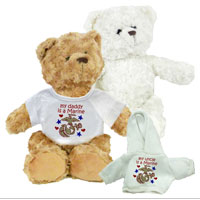 Plush Teddy Bear: Kids Art EGA (customizable)