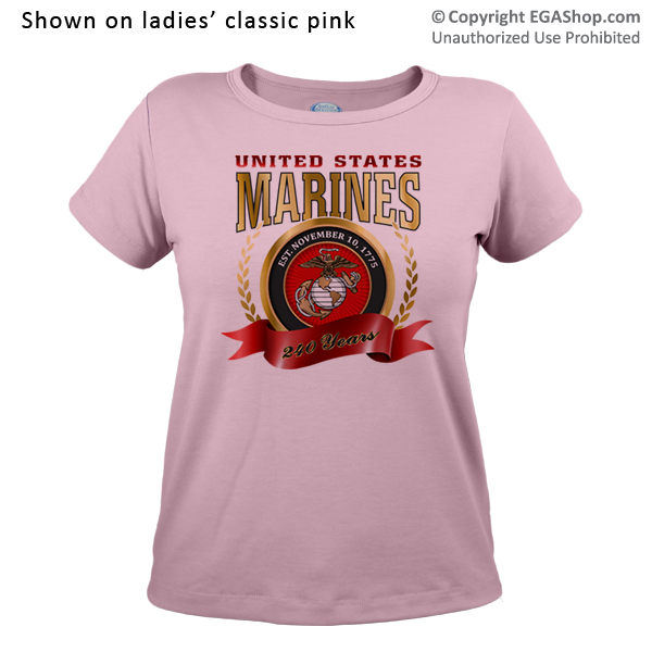 women's marine corps t shirts