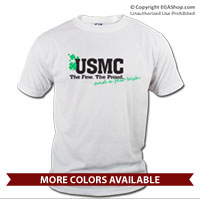 _T-Shirt (Unisex): The Few The Proud and a Few Irish