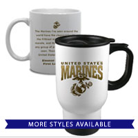 Mugs & Steins: US Marines with Quotes