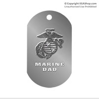 Dog Tag, Single: Marine Dad