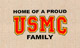 Doormat: Home of a Proud USMC Family