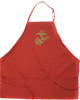 Apron, Eagle Globe and Anchor Embroidery