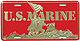 License Plate, Iwo Jima US Marine