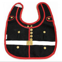 Baby Bib: US Marine Corps Dress Blues