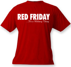 Red Friday...It's a Military Thing