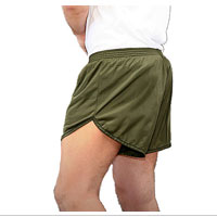 Olive Drab Running Shorts