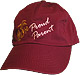 Cap, Proud Parent, Maroon