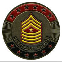 Coin, Rank: Sergeant Major