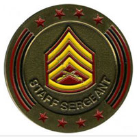 Coin, Rank: Staff Sergeant