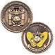 Coin, Recruit Depot San Diego w/Footprints
