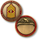 Custom Engraved Rank Coin, E-9 (Master Gunnery Sergeant)