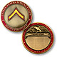 Custom Engraved Rank Coin, E-2 (Private First Class)