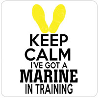 KEEP CALM Marine in Training