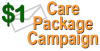 Donation, The Dollar Campaign, Care Package Project