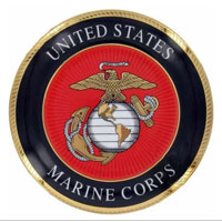 Collector Plate: U.S. Marine Corps