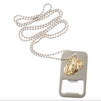 Bottle Opener, EGA Dog Tag w/ chain