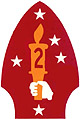 Temporary Tattoo: 2nd Marine Division
