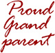 Printed Shirt: Customizable Proud Grandparent (Short Sleeve)