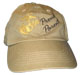 Cap, Proud Parent, Tan w/Gold EGA