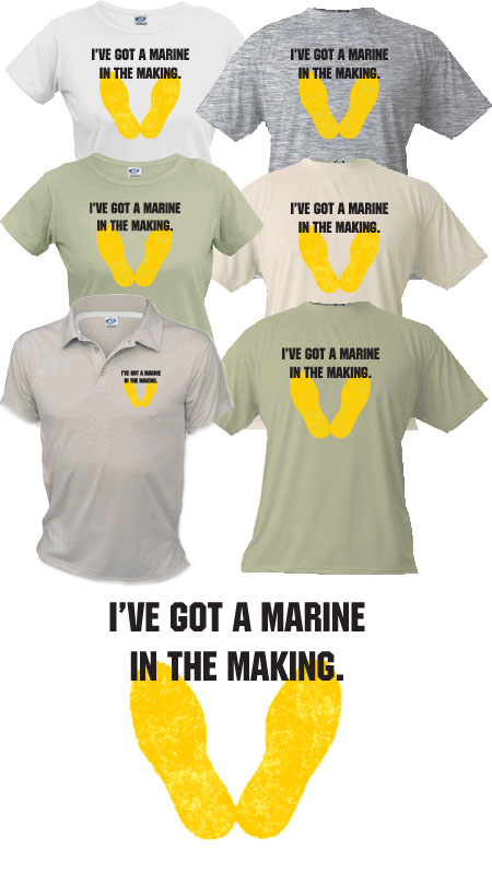 marine in the making shirt