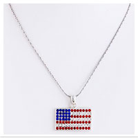 _Necklace: American Flag