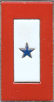 Lapel Pin, Service Flag, 1 Blue Star - Large