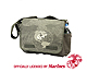 Messenger Bag: Olive Drab Cotton Canvas with EGA