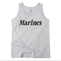 Tank Top: Marines (PT Grey)