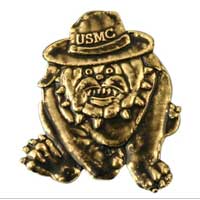 Lapel Pin, Devil Dog Campaign Cover