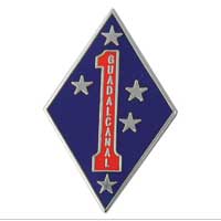 Lapel Pin, 1st Marine Division