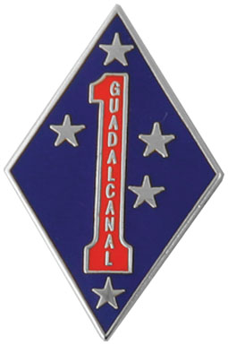 Lapel Pin, 1st Marine Division