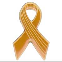 Lapel Pin, Yellow Ribbon