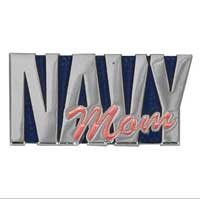 Lapel Pin, US Navy Mom